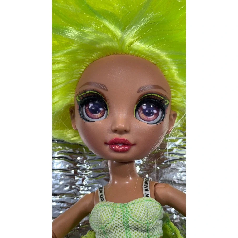 MGA Rainbow High Karma Nichols Series 2 Neon Green Fashion Doll with Outfit